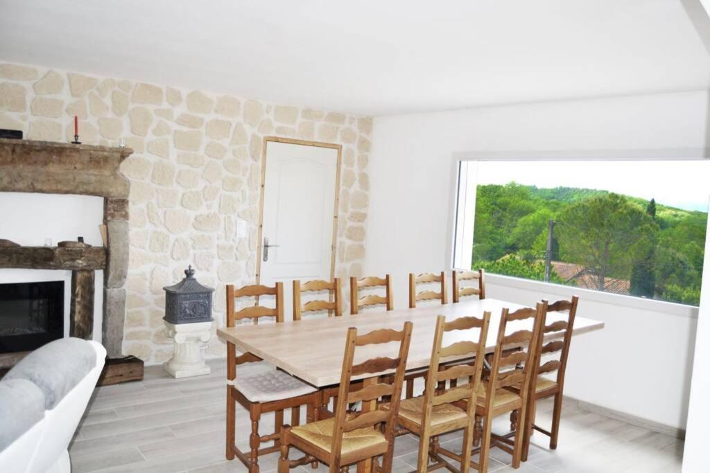Villa Complete Au Calme Avec Vue Imprenable Beausemblant Bagian luar foto